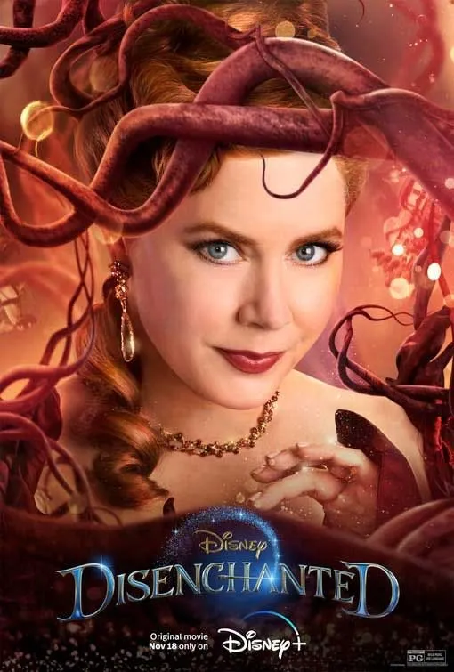 Disenchanted family movie official promotional poster